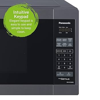 KON　Panasonic Panasonic NNSC688S Mid-Size 1200W Inverter Microwave Oven